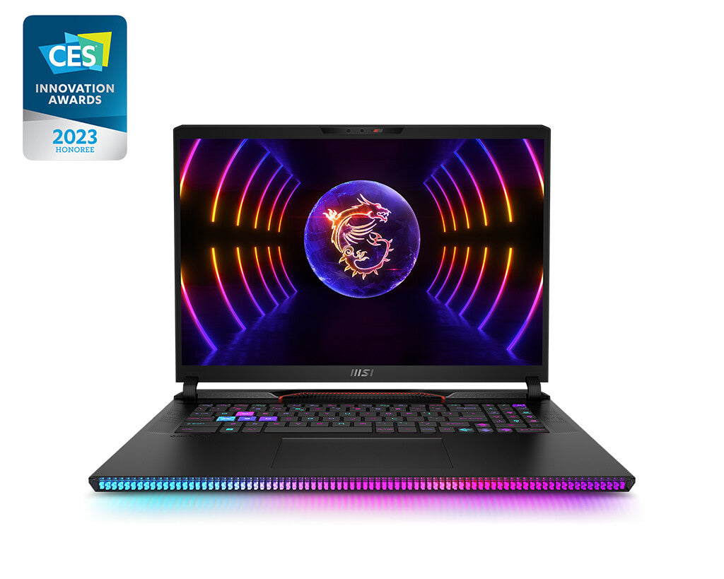 MSI Gaming RAIDER GE78HX Laptop - 43.2 cm (17&quot;) - Intel® Core™ i9-13980HX - 32 GB DDR5-SDRAM - 2 TB SSD - NVIDIA GeForce RTX 4080 - Wi-Fi 6E - Windows 11 Home - Black