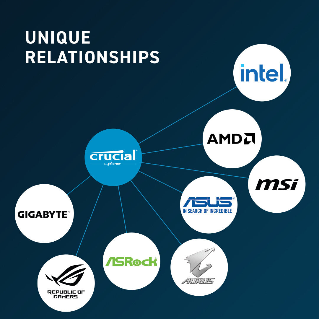 Crucial - 16 GB 1 x 16 GB DDR5 SO-DIMM 5600 MHz ECC memory module