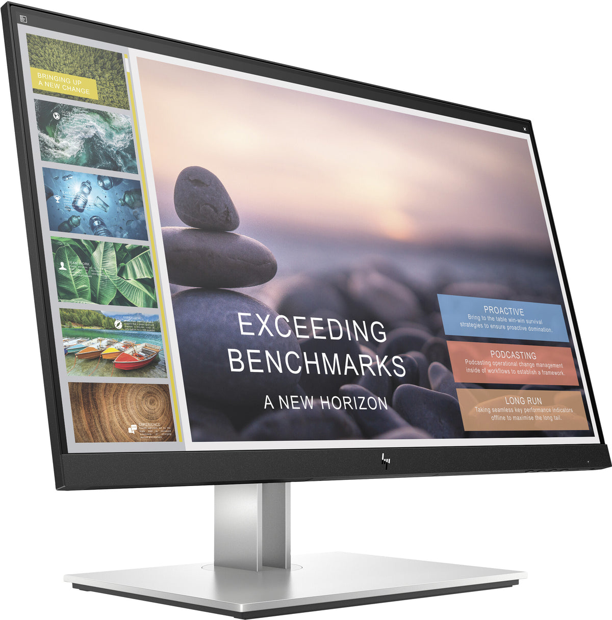 HP E-Series E24t G4 - 60.5 cm (23.8&quot;) 1920 x 1080p Full HD LCD Touchscreen Monitor