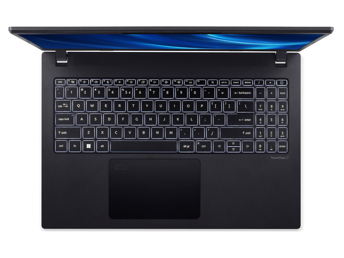 Acer TravelMate P2 Laptop - 39.6 cm (15.6&quot;) - Intel® Core™ i5-1235U - 8 GB DDR4-SDRAM - 256 GB SSD - Wi-Fi 6 - Windows 11 Pro - Black