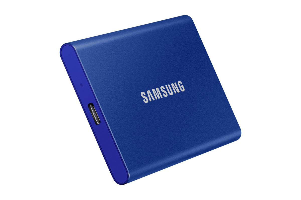 Samsung Portable SSD T7 in Blue - 500 GB