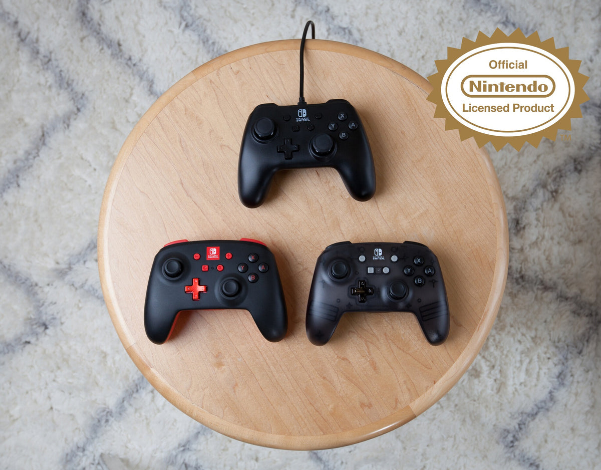 PowerA Wired Controller for Nintendo Switch in Black