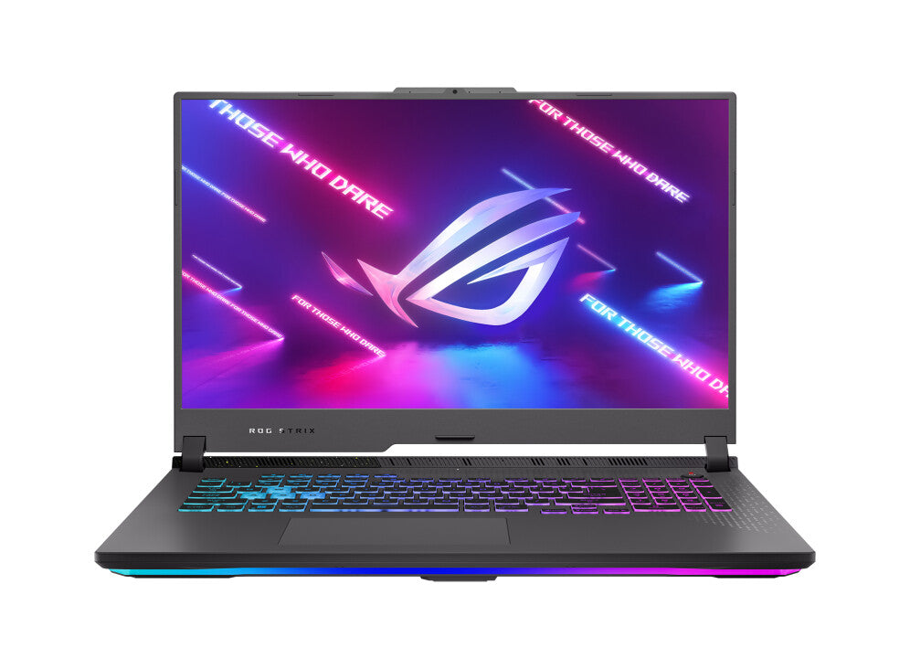 ASUS ROG Strix G17 Laptop - 43.9 cm (17.3&quot;) - AMD Ryzen™ 9 7845HX - 32 GB DDR5-SDRAM - 1 TB SSD - NVIDIA GeForce RTX 4070 - Wi-Fi 6E - Windows 11 Home - Grey