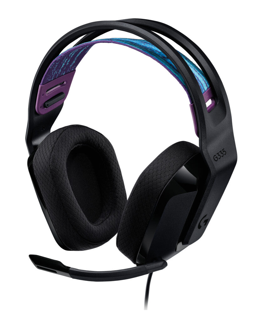 Logitech G - G335 Wired Gaming Headset in Black