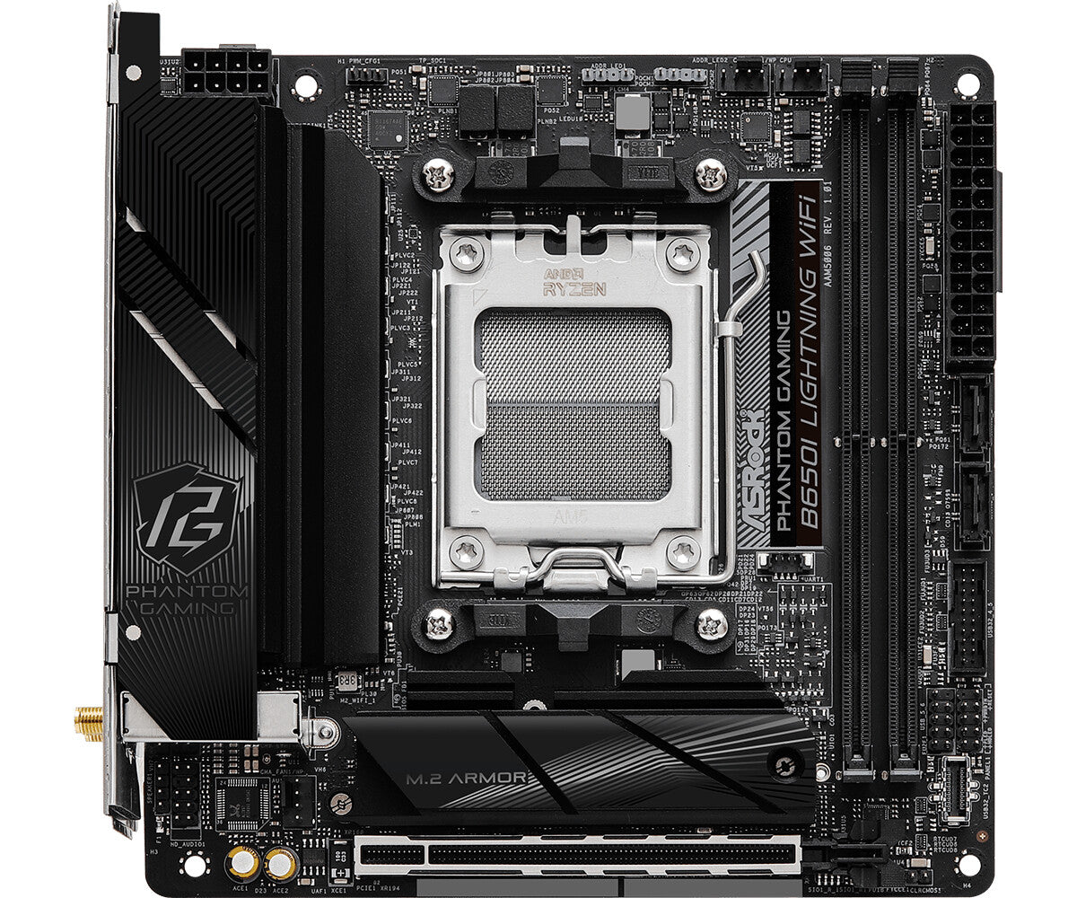 Asrock B650I Lightning WiFi mini ITX motherboard - AMD B650 Socket AM5