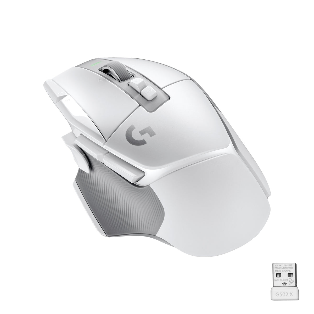 Logitech G - G502 X LIGHTSPEED Wireless Gaming Mouse in White - 25,600 DPI