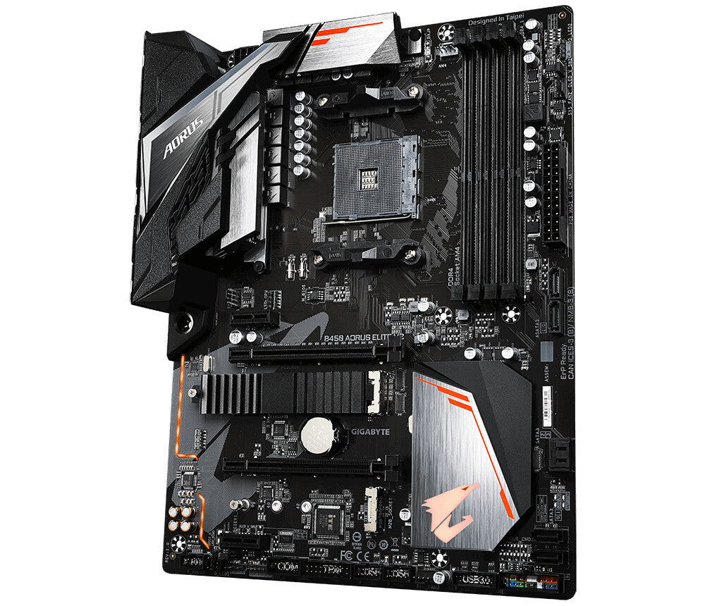 Gigabyte B450 AORUS Elite V2 ATX motherboard - AMD B450 Socket AM4