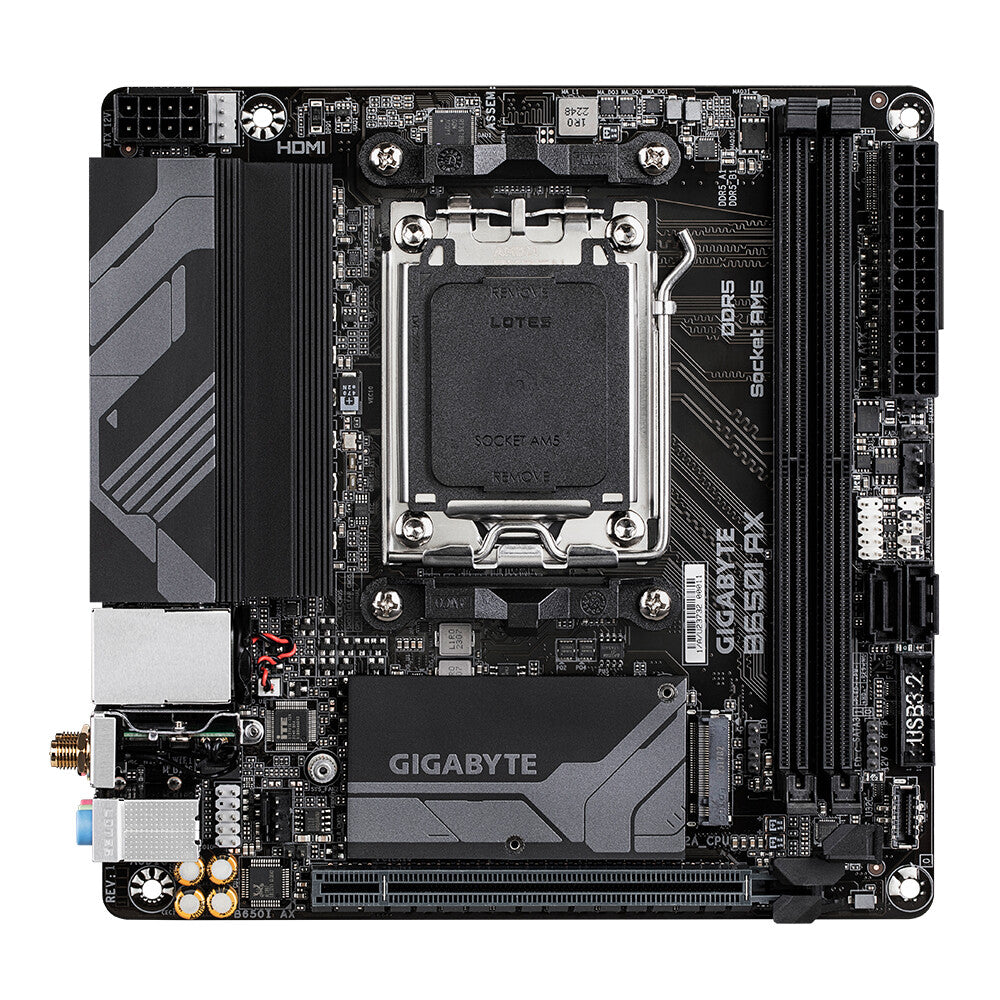 GIGABYTE B650I AX Mini-ITX motherboard - AMD B650 Socket AM5