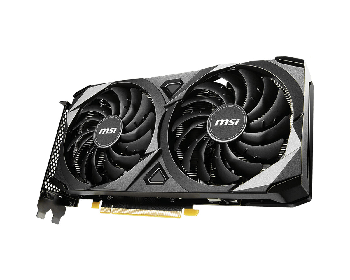 MSI VENTUS 2X 12G OC - NVIDIA 12 GB GDDR6 GeForce RTX 3060 graphics card