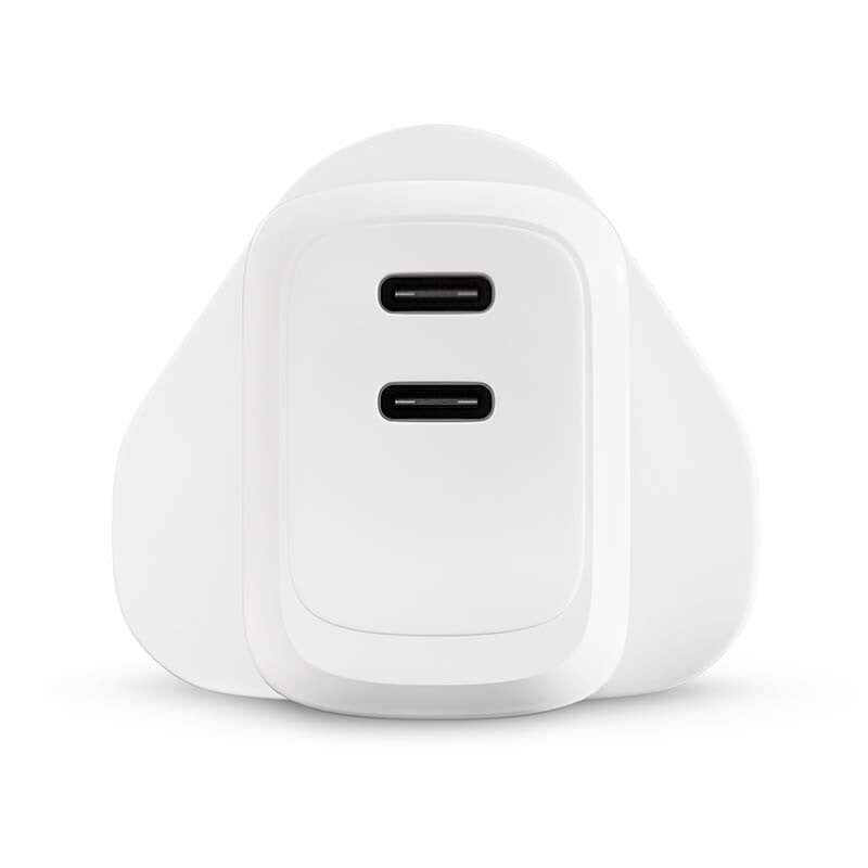 Epico 45W Dual Charger - 2 x USB Type-C Fast Charging UK Plug