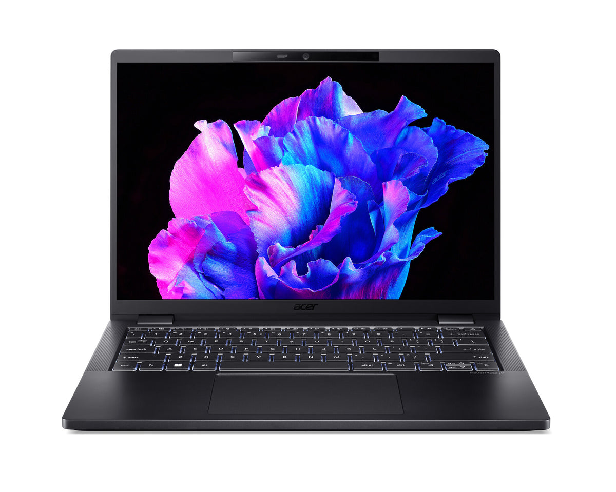 Acer TravelMate P6 Laptop - 35.6 cm (14&quot;) - Intel® Core™ i7-1365U - 16 GB LPDDR5-SDRAM - 512 GB SSD - Wi-Fi 6E - Windows 11 Pro - Black