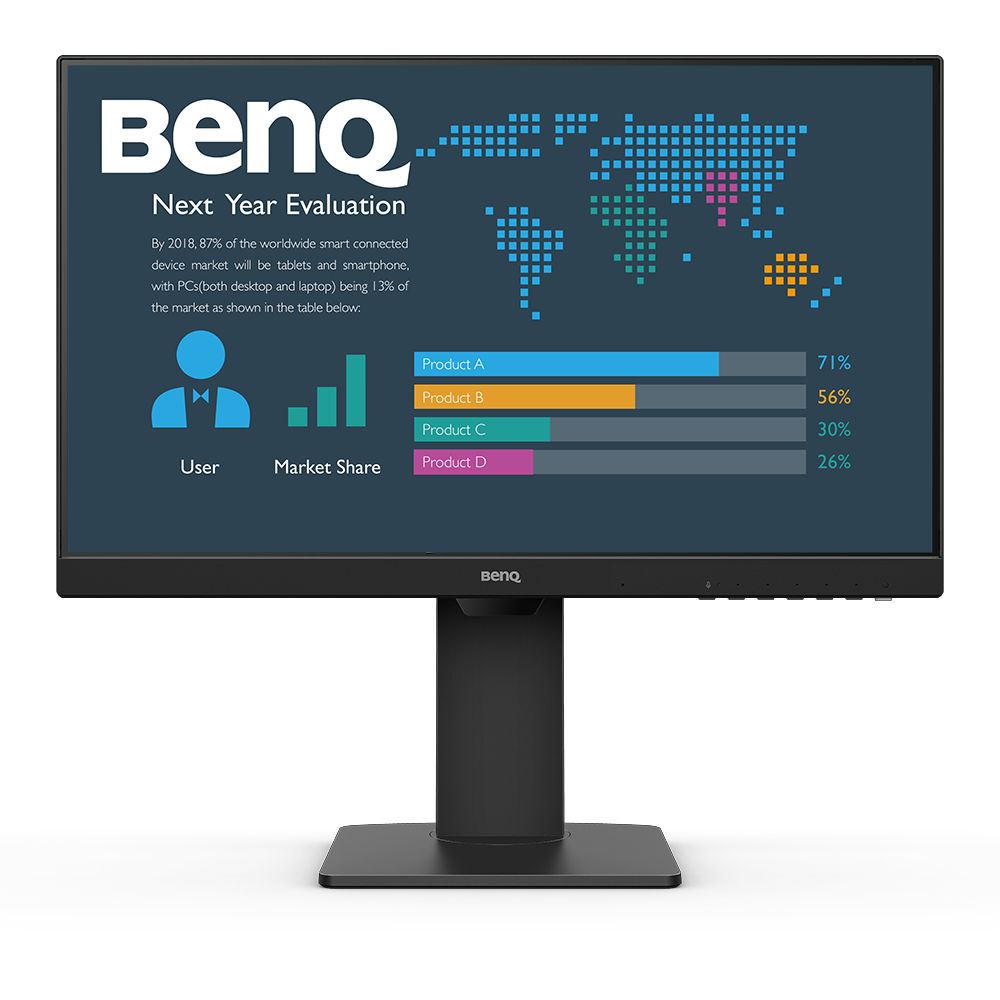 BenQ BL2486TC - 60.5 cm (23.8&quot;) - 1920 x 1080 pixels FHD Monitor