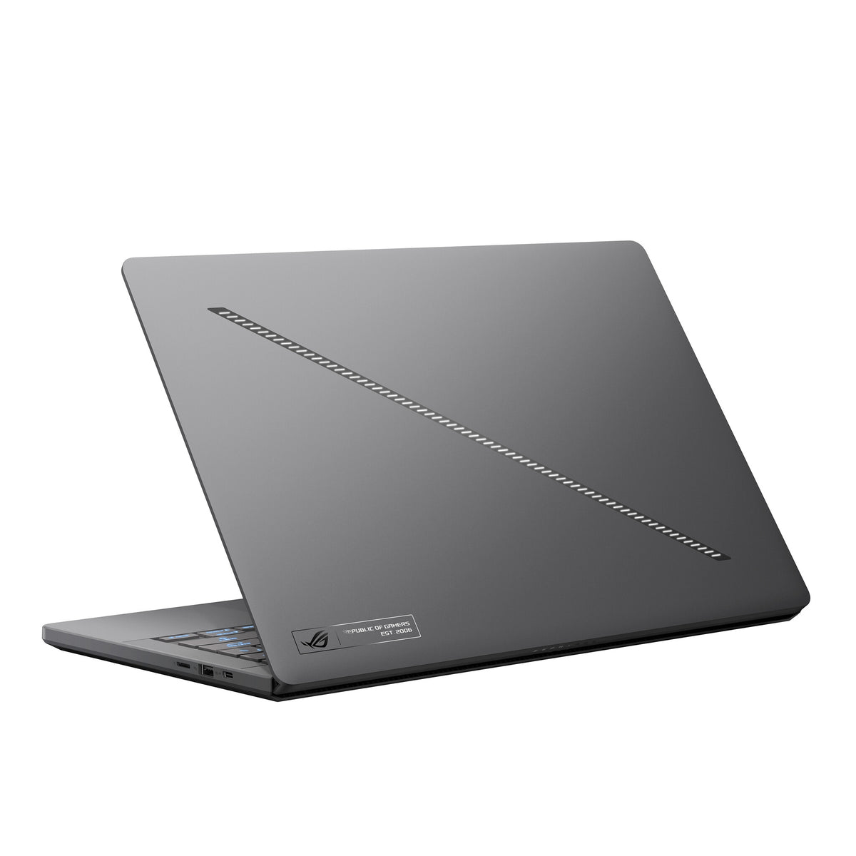 ASUS ROG Zephyrus G14 Laptop - 35.6 cm (14&quot;) - AMD Ryzen™ 9 8945HS - 32 GB LPDDR5x-SDRAM - 1 TB SSD - NVIDIA GeForce RTX 4070 - Wi-Fi 6E - Windows 11 Home - Black / Grey