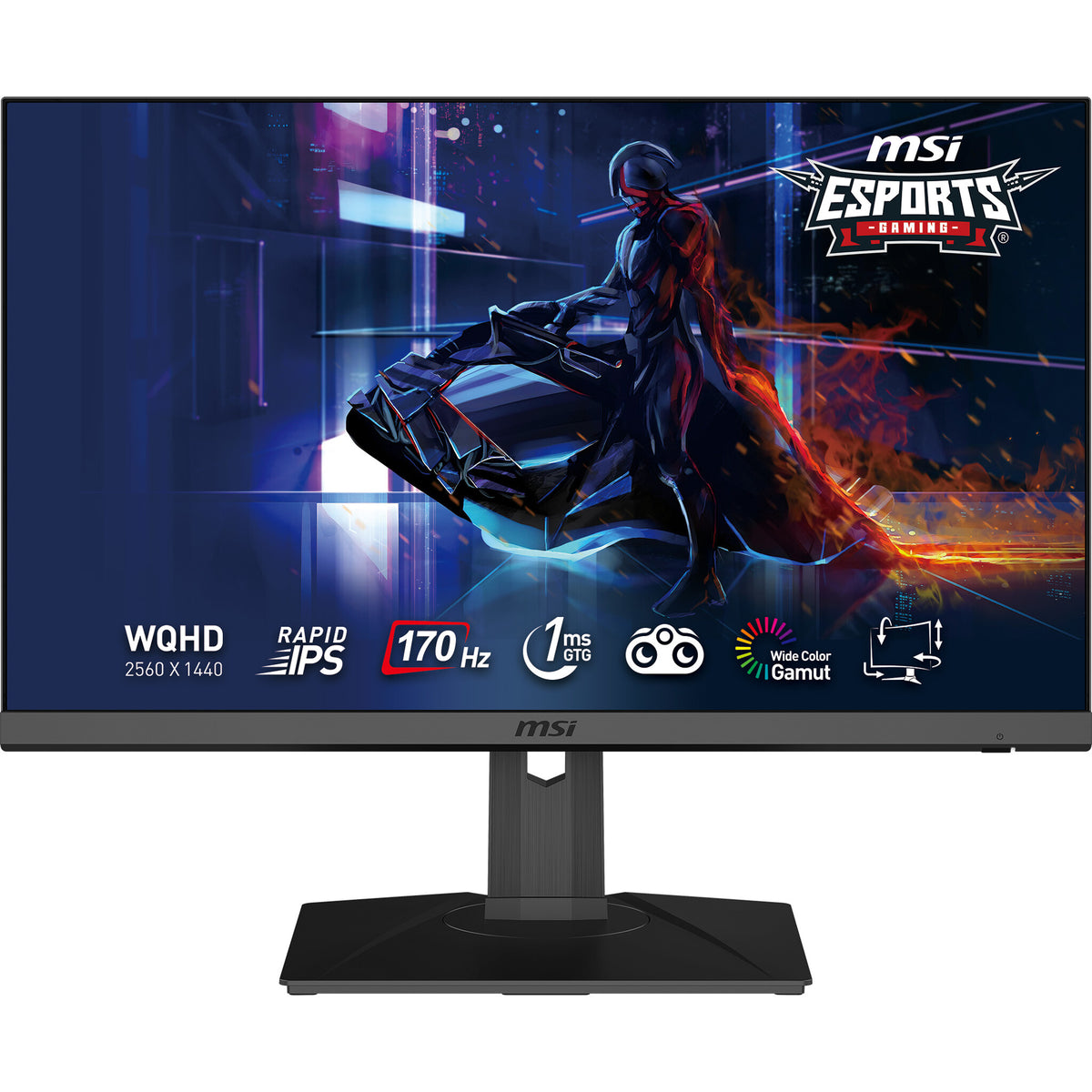 MSI G272QPF - 68.6 cm (27&quot;) - 2560 x 1440 pixels WQHD Monitor