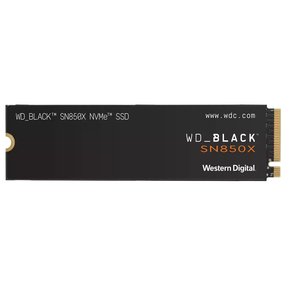 Western Digital WD Black SN850X - PCI Express 4.0 NVMe M.2 SSD 2 TB