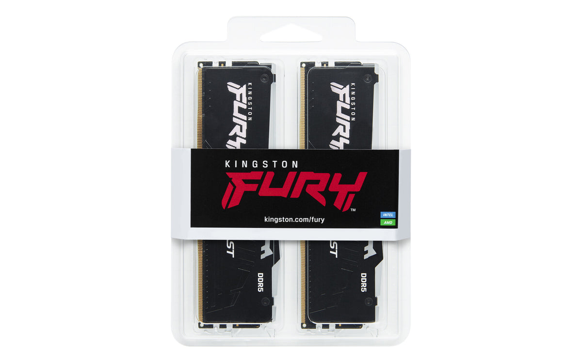 Kingston Technology FURY Beast RGB EXPO - 16 GB 2 x 8 GB 5200MT/s DDR5 memory module