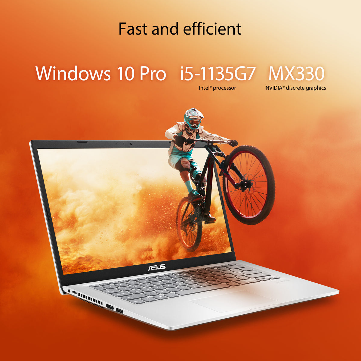 ASUS P1411CEA-EKi5X Laptop - 35.6 cm (14&quot;) - Intel® Core™ i5-1135G7 - 8 GB DDR4-SDRAM - 256 GB SSD - Wi-Fi 5 - Windows 11 Pro - Grey