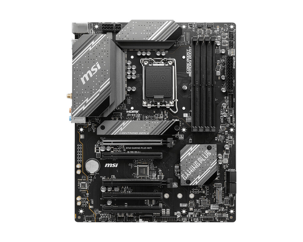 MSI B760 GAMING PLUS WIFI ATX motherboard - Intel B760 LGA 1700