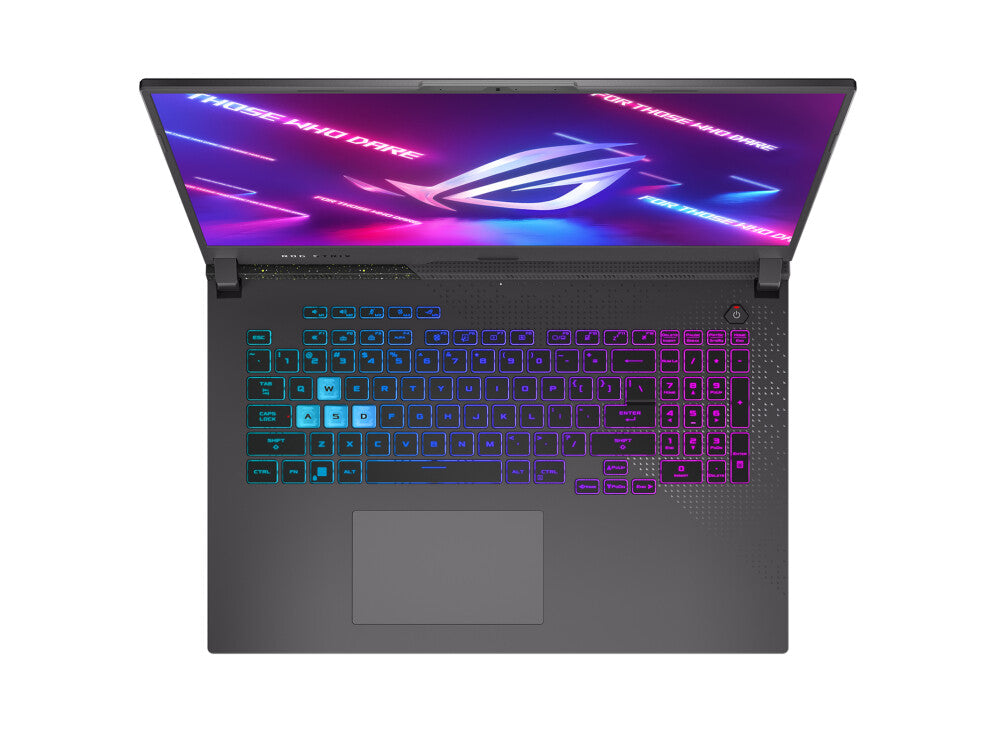 ASUS ROG Strix G17 Laptop - 43.9 cm (17.3&quot;) - AMD Ryzen™ 9 7845HX - 32 GB DDR5-SDRAM - 1 TB SSD - NVIDIA GeForce RTX 4070 - Wi-Fi 6E - Windows 11 Home - Grey