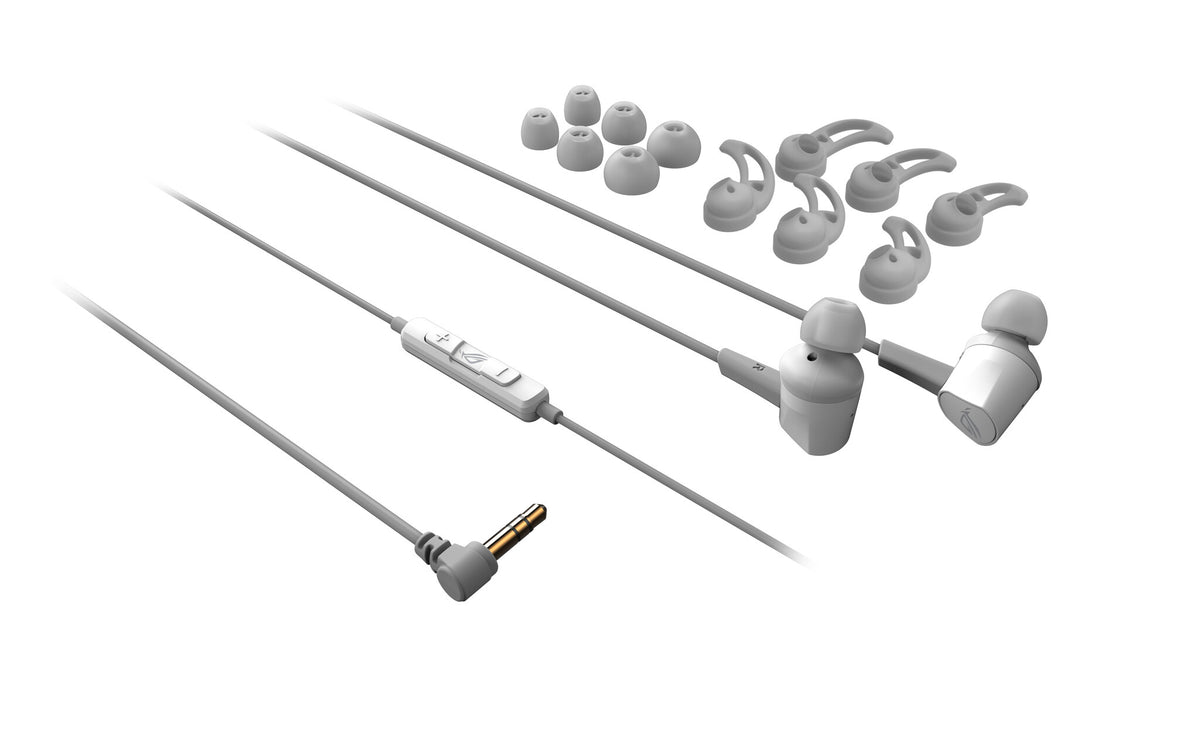 ASUS Cetra II Core - 3.5mm Wired In-ear Gaming Earbuds in White