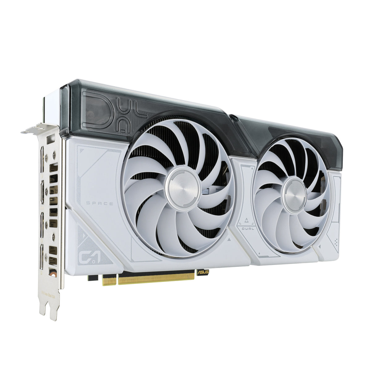 ASUS Dual White OC Edition - NVIDIA 12 GB GDDR6X GeForce RTX 4070 SUPER graphics card