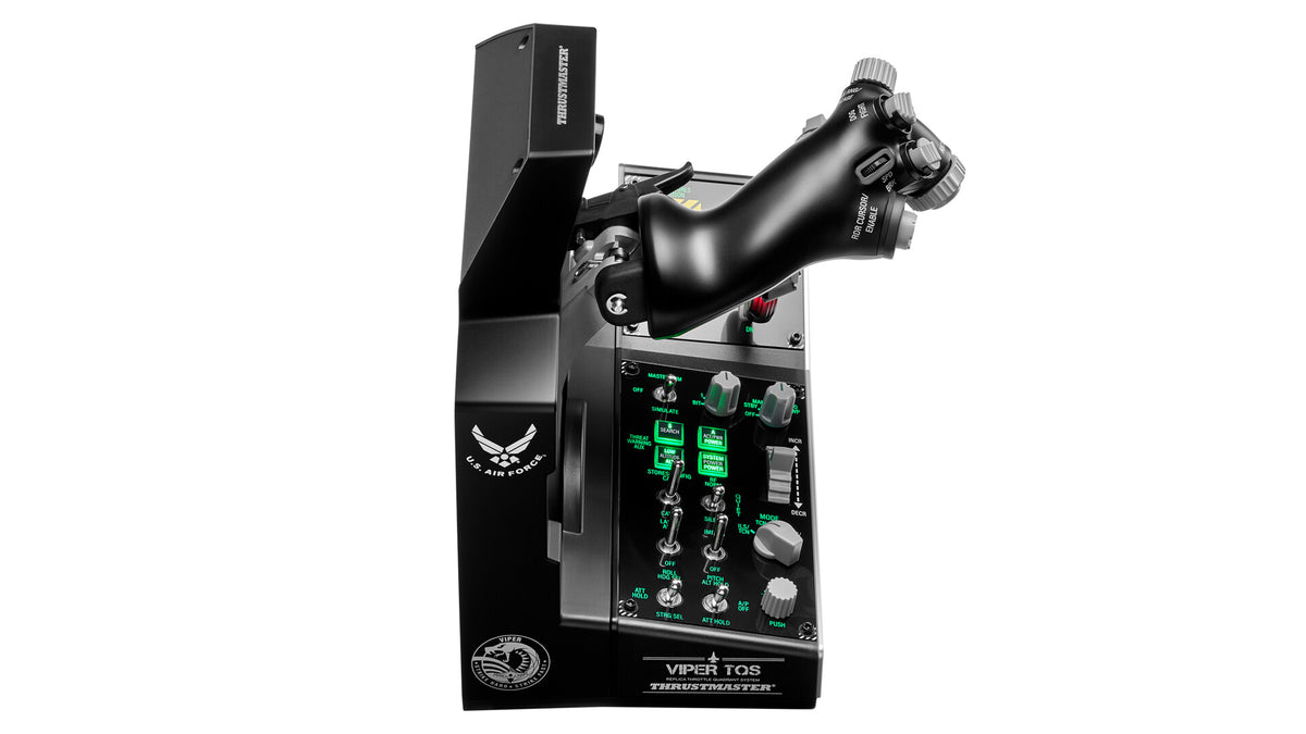 Thrustmaster Viper TQS Mission Pack - USB Wired Joystick + Engine Control Lever for PC