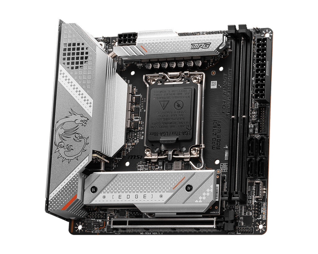 MSI MPG Z790I EDGE WIFI mini ITX motherboard - Intel Z790 LGA 1700