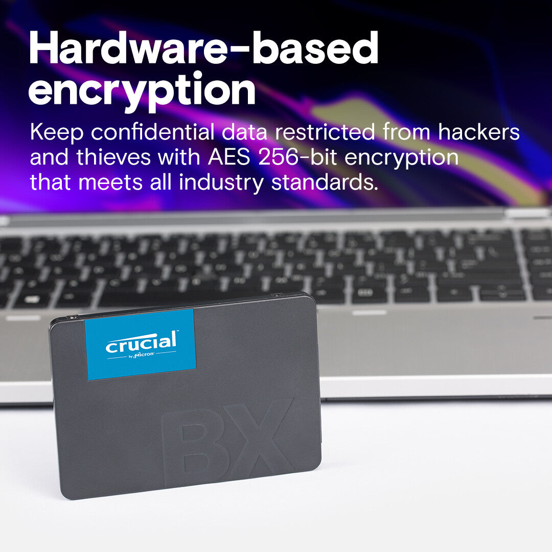 Crucial BX500 -  Serial ATA 3D NAND 2.5&quot; SSD - 4 TB