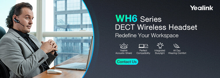 Yealink WH66 Dual Teams - Wireless Office DECT Headset