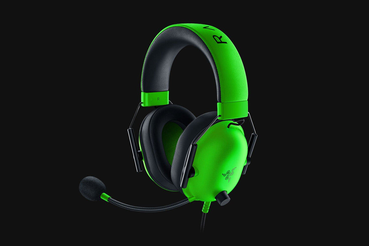 Razer BlackShark V2 X - Wired Gaming Headset in Green / Black