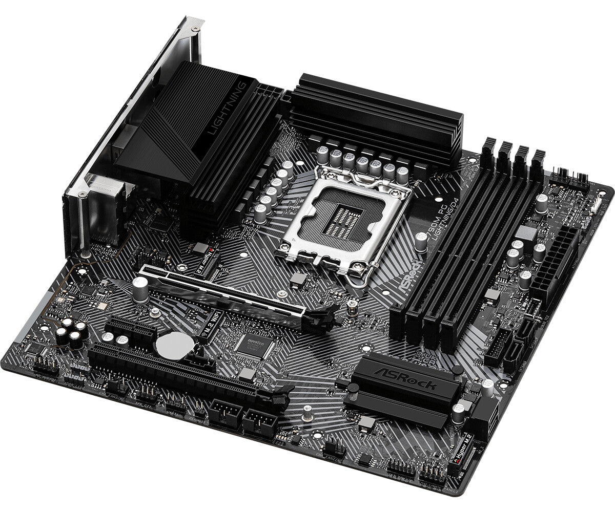 Asrock Z790M PG Lightning/D4 micro ATX motherboard - Intel Z790 LGA 1700