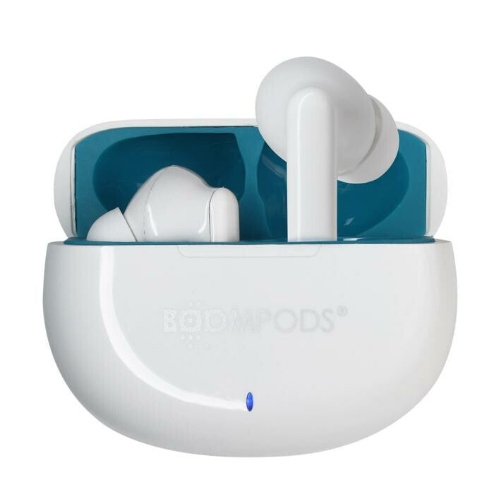 Boompods SKIM - True Wireless Stereo (TWS) In-ear Bluetooth Earbuds in White