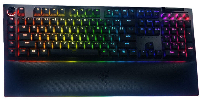 Razer BlackWidow V4 Pro - USB Wired RGB Mechanical Keyboard in Black (QWERTY US)