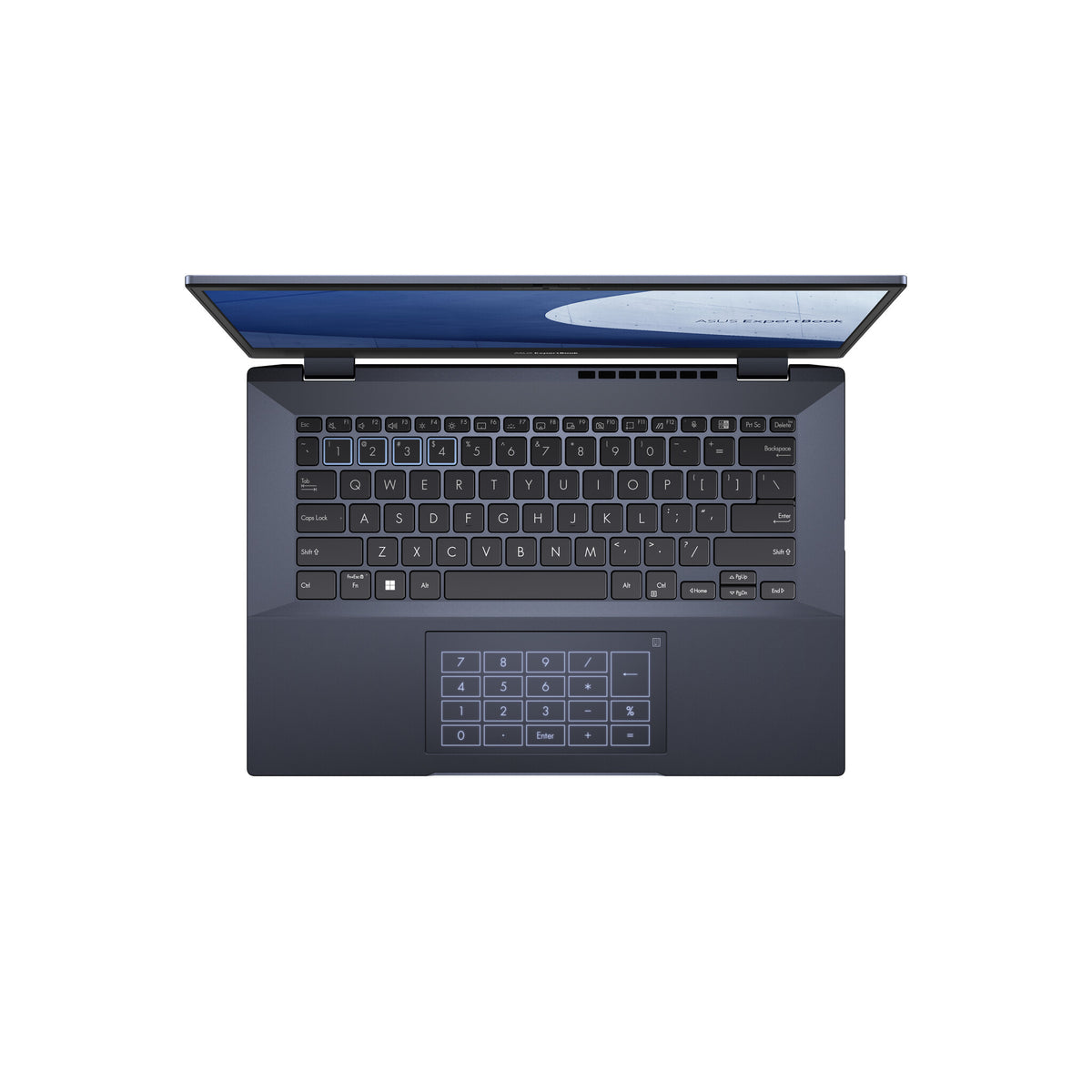 ASUS ExpertBook B5 Laptop - 35.6 cm (14&quot;) - Intel® Core™ i7-1260P - 16 GB DDR5-SDRAM - 512 GB SSD - Wi-Fi 6E - Windows 11 Pro - Black