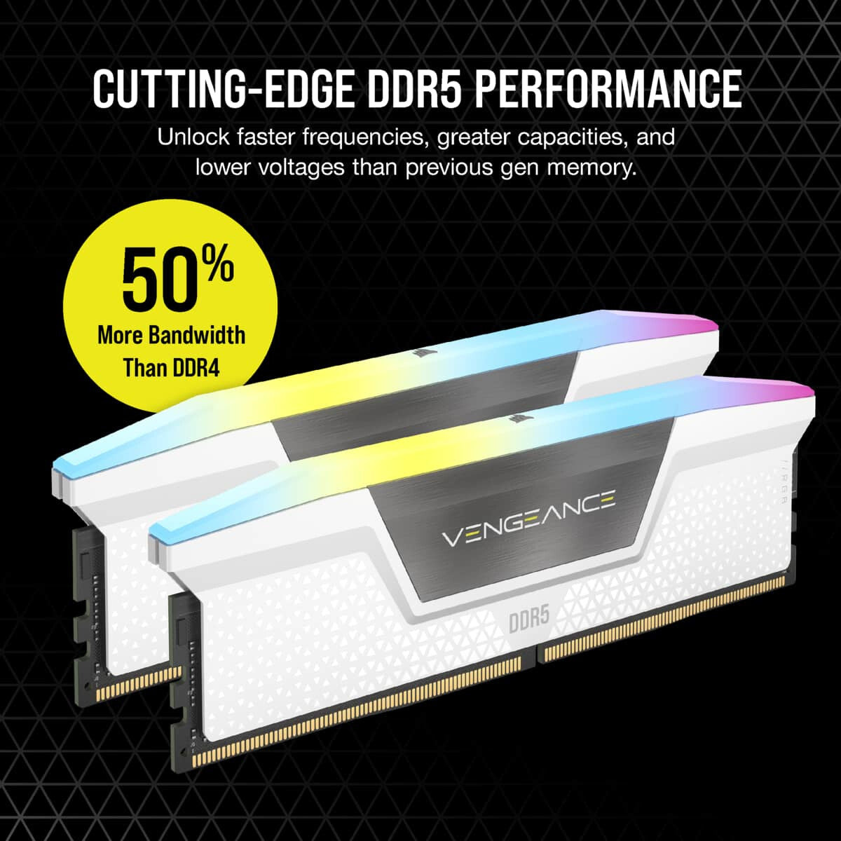 Corsair Vengeance RGB - 64 GB 2 x 32 GB DDR5 5200 MHz memory module