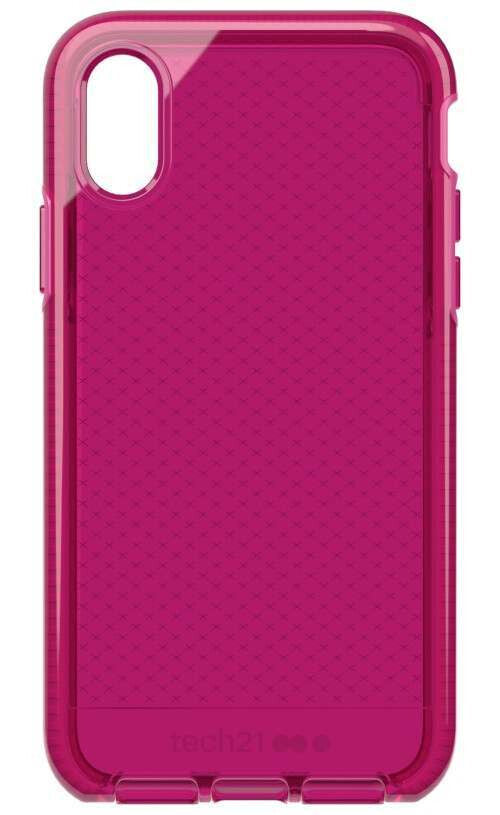 Tech21 Evo Check for iPhone X in Fuchsia