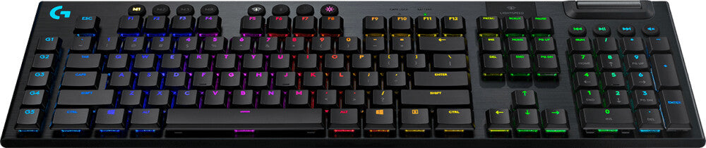 Logitech G - G915 LIGHTSPEED RGB -  RF Wireless + Bluetooth RGB Mechanical Gaming Keyboard in Carbon (QWERTY UK)