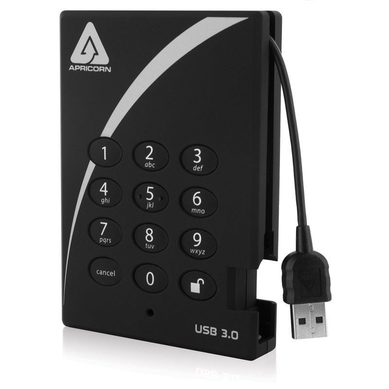 Apricorn A25-3PL256-1000 external hard drive 1 TB