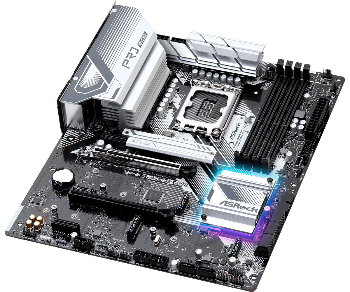 Asrock Z790 Pro RS/D4 ATX motherboard - Intel Z790 LGA 1700