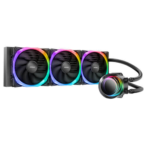 Antec VORTEX 360 ARGB - All-in-one Liquid Processor Cooler in Black - 360mm