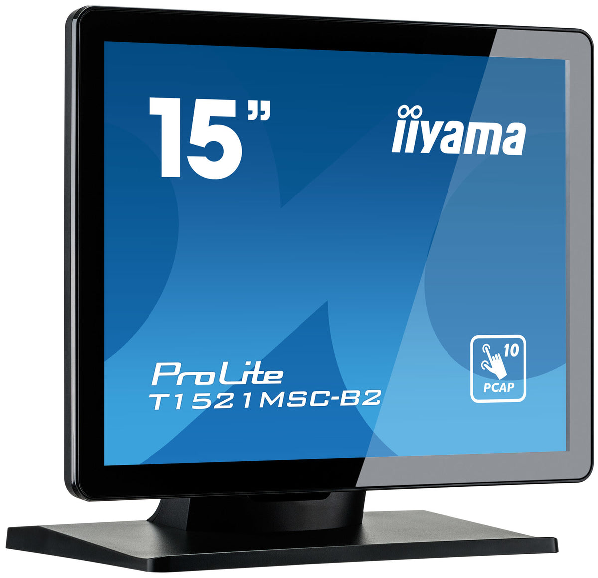 iiyama ProLite T1521MSC-B2 - 38.1 cm (15&quot;) - 1024 x 768 pixels XGA LED Touchscreen Monitor