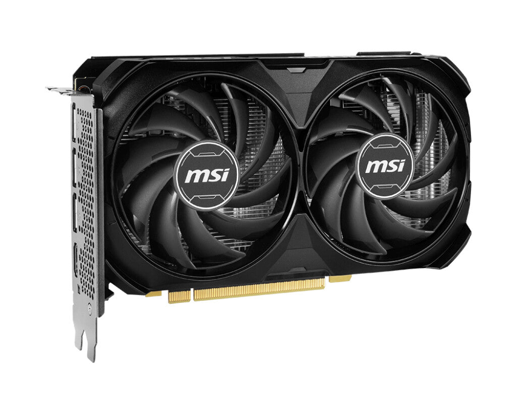 MSI VENTUS 2X BLACK 16G OC - NVIDIA 16 GB GDDR6 GeForce RTX 4060 Ti graphics card