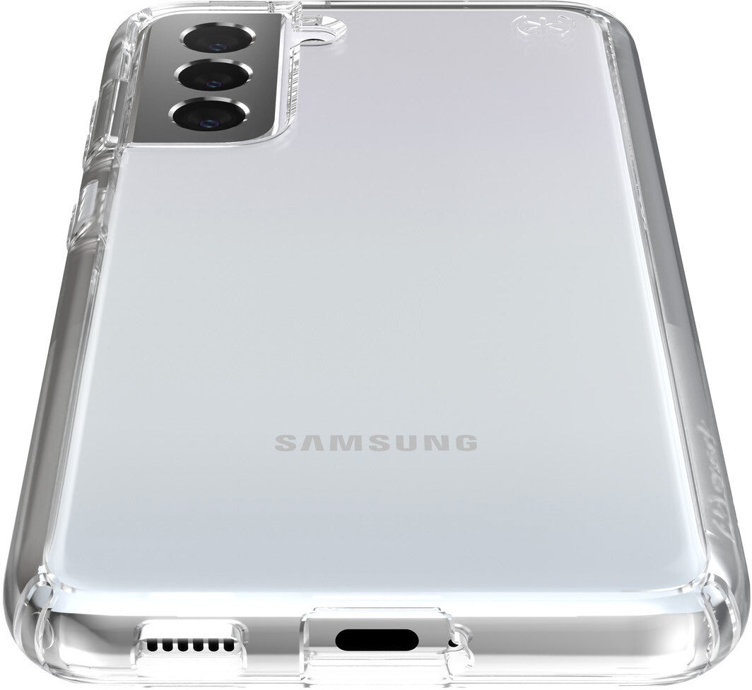 Speck Presidio Perfect Clear with Microban for Galaxy S21 in Transparent