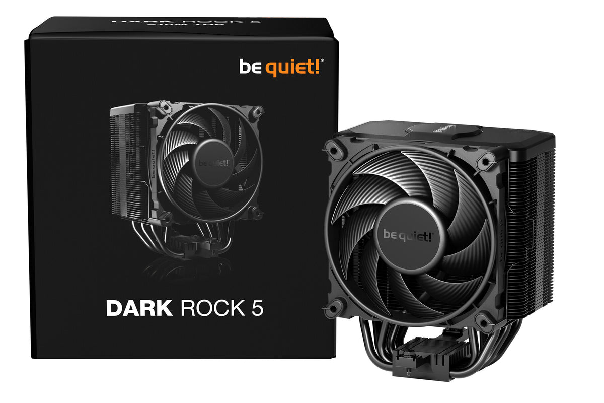 be quiet! DARK ROCK 5 - Air Processor Cooler in Black - 120mm