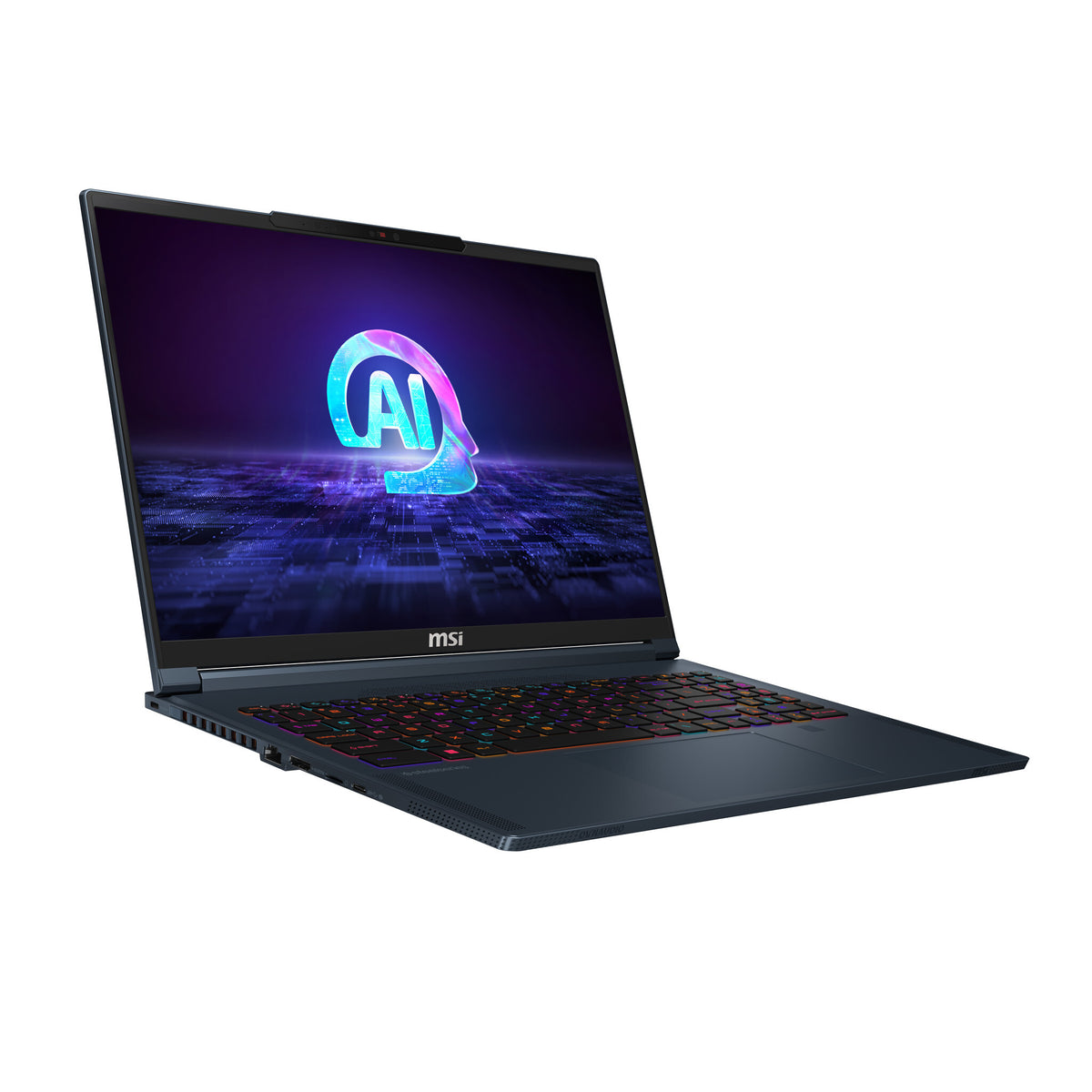 MSI Stealth 16 AI Studio Laptop - 40.6 cm (16&quot;) - Intel Core Ultra 7 155H - 32 GB DDR5-SDRAM - 1 TB SSD - NVIDIA GeForce RTX 4060 - Wi-Fi 7 - Windows 11 Home - Blue