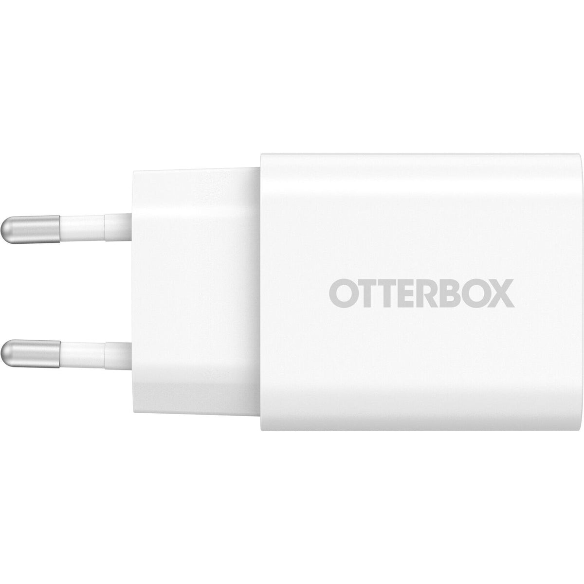 OtterBox Fast Charge | Euro Plug Standard USB-C 20W Wall Charger in White