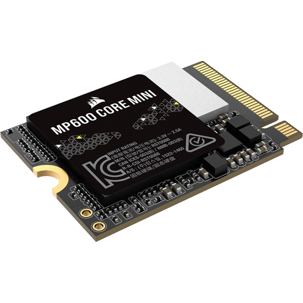 Corsair MP600 Mini - PCI Express 4.0 QLC 3D NAND NVMe M.2 SSD - 1 TB