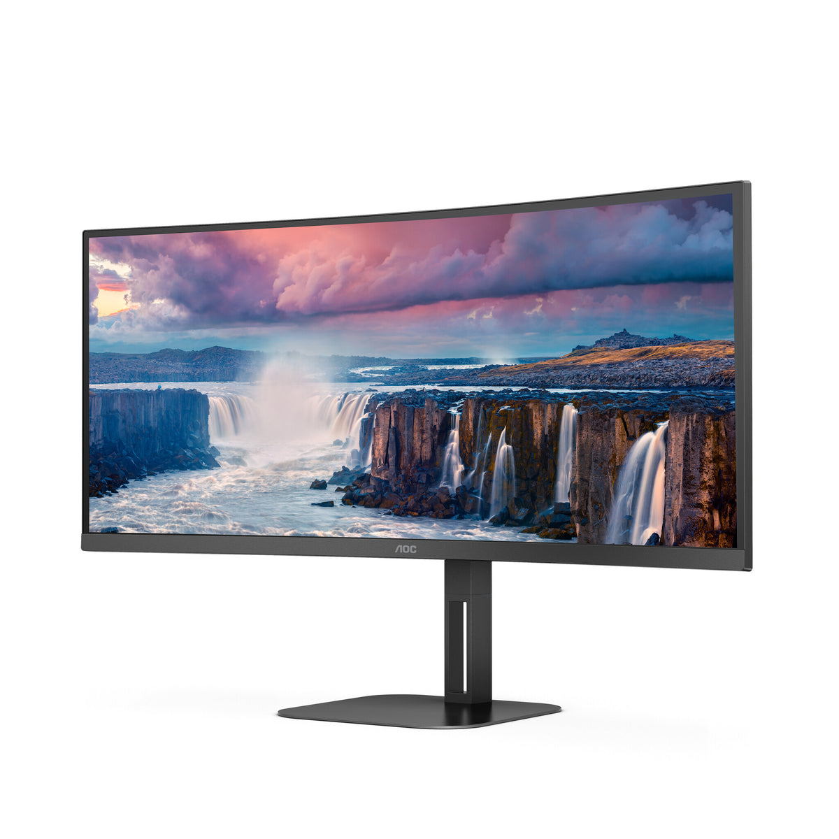 AOC V5 CU34V5C/BK - 86.4 cm (34&quot;) - 3440 x 1440 pixels Wide Quad HD Monitor