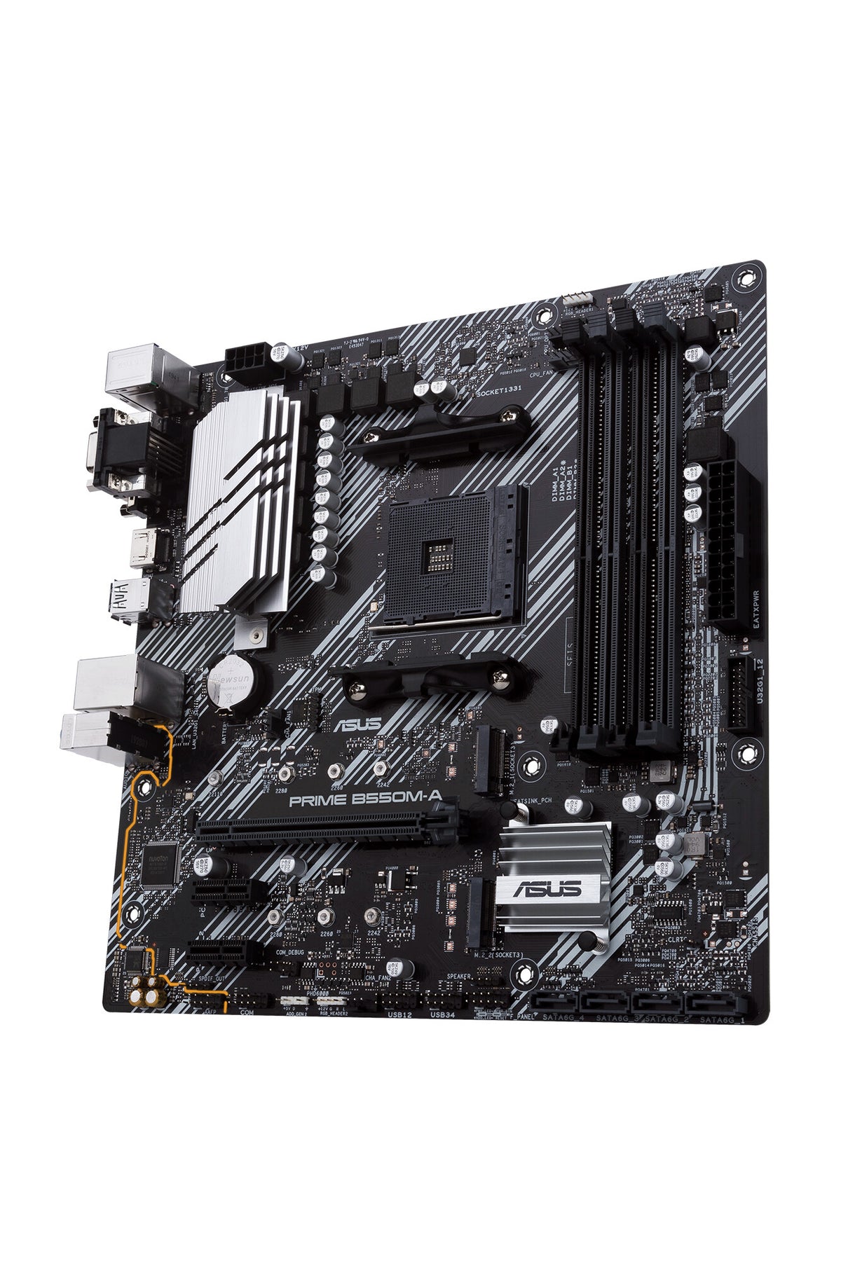 ASUS Prime B550M-A/CSM micro ATX motherboard- AMD B550 Socket AM4