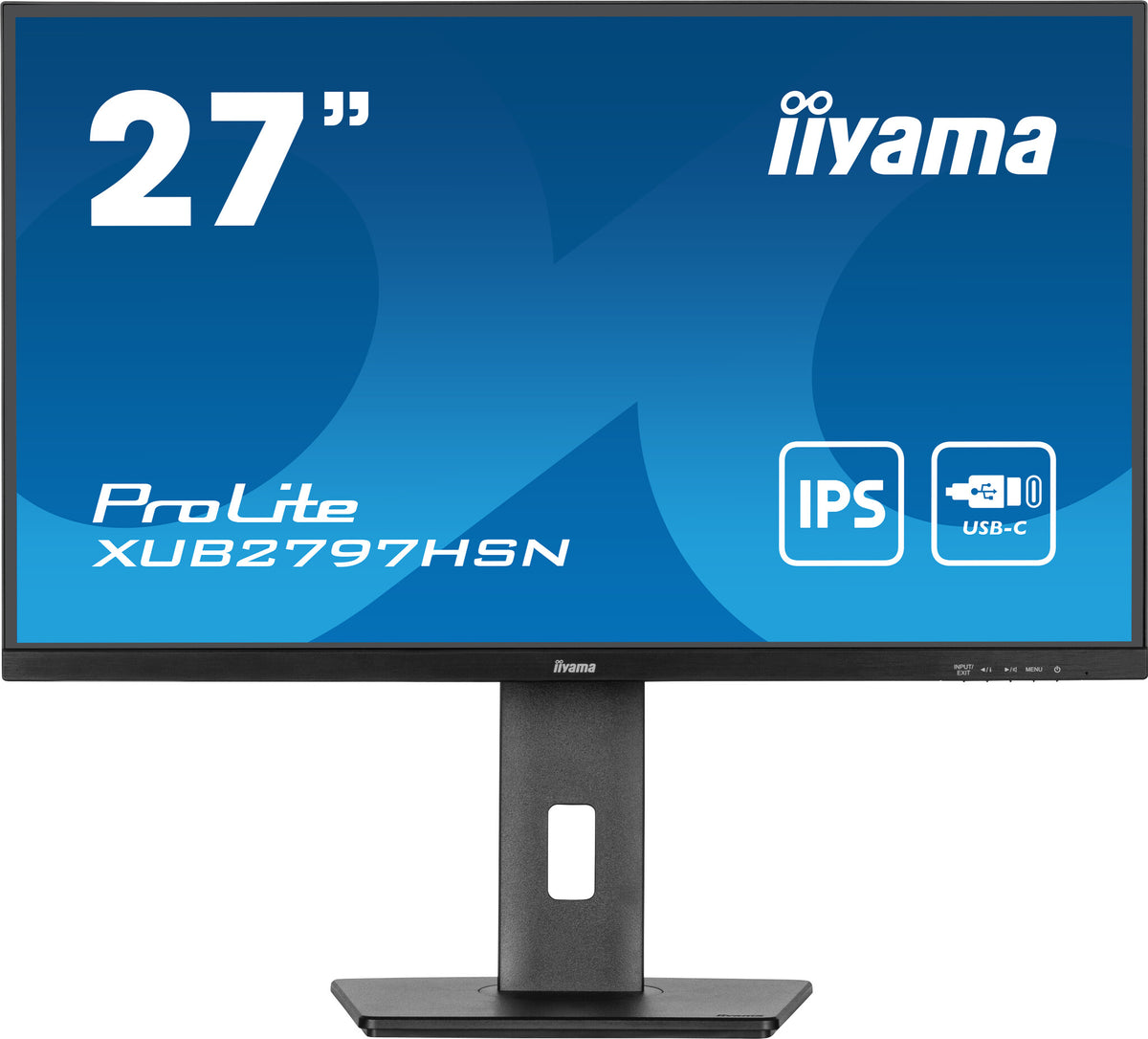 iiyama ProLite XUB2797HSN-B1 - 68.6 cm (27&quot;) - 1920 x 1080 pixels Full HD LED Monitor